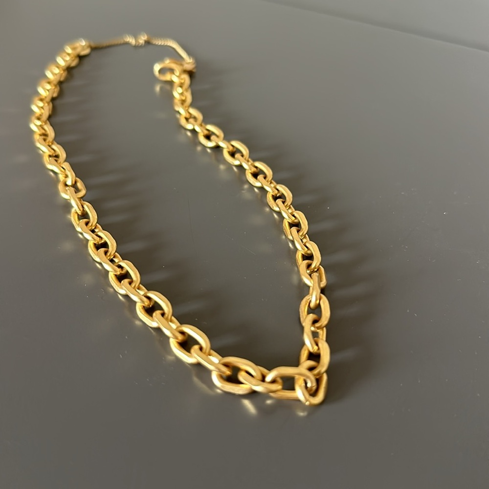 Madewell gold chain necklace